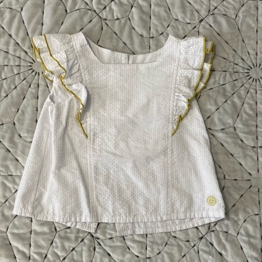Margherita Seersucker Top